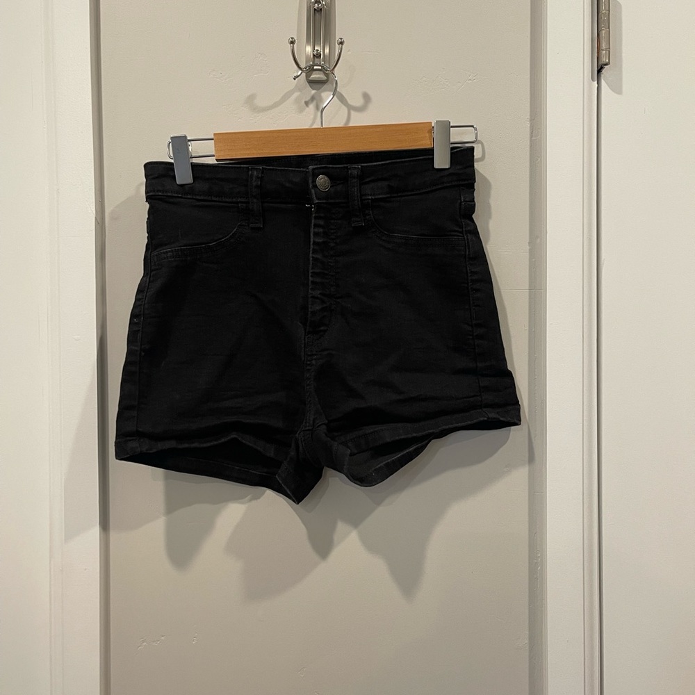 Wild Fable black denim shorts